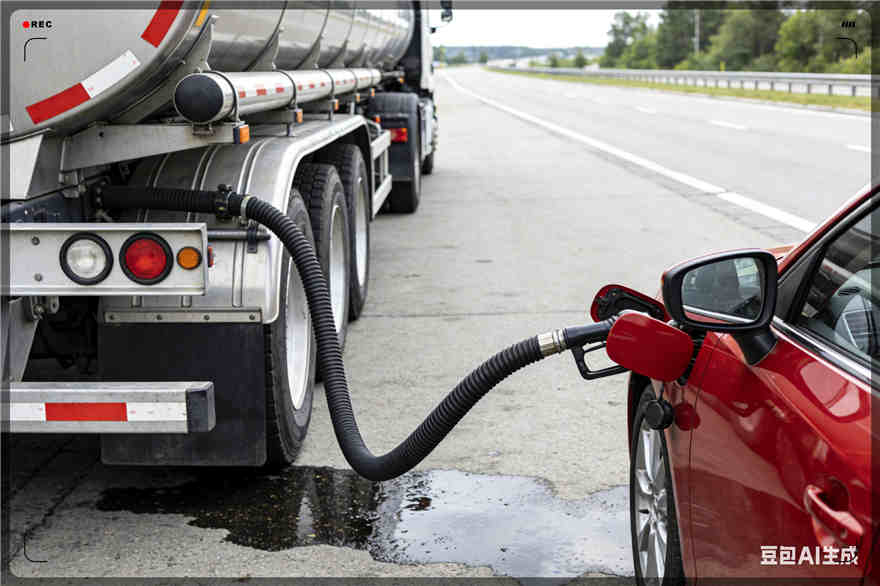 嘉鱼汽车救援送水案例